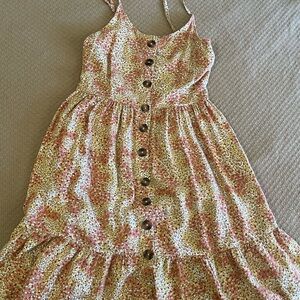 Floral Button-Down dress